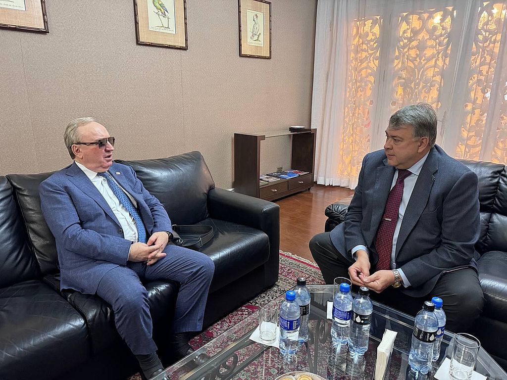 Встреча президента ВОС и Генерального консула РФ  в Сан-Паулу