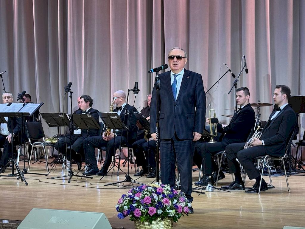 Торжественное мероприятие, посвящённое столетнему юбилею МГО ВОС посетил президент ВОС В. В. Сипкин