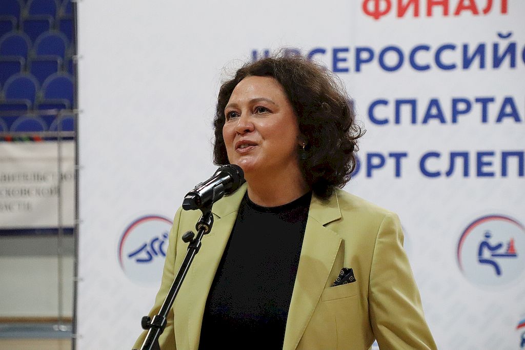 президент Всероссийской Федерации спорта слепых Ольга Семёнова