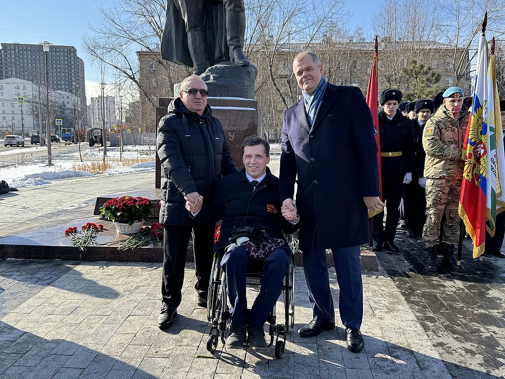 Президент ВОС В. В. Сипкин принял участие в межрегиональной военно-патриотической акции «Честь имею!» в Москве