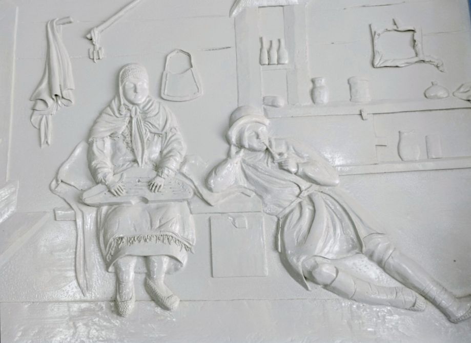 Одна из тактильных картин