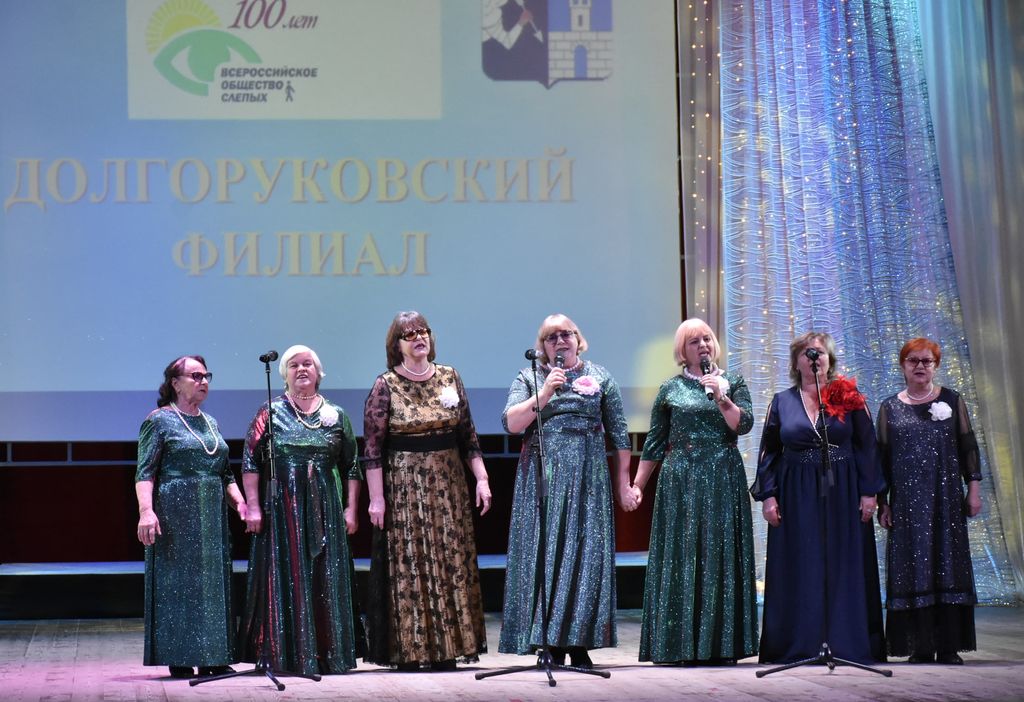 Творческий фестиваль Липецкой областной организации ВОС «Мир один для всех»