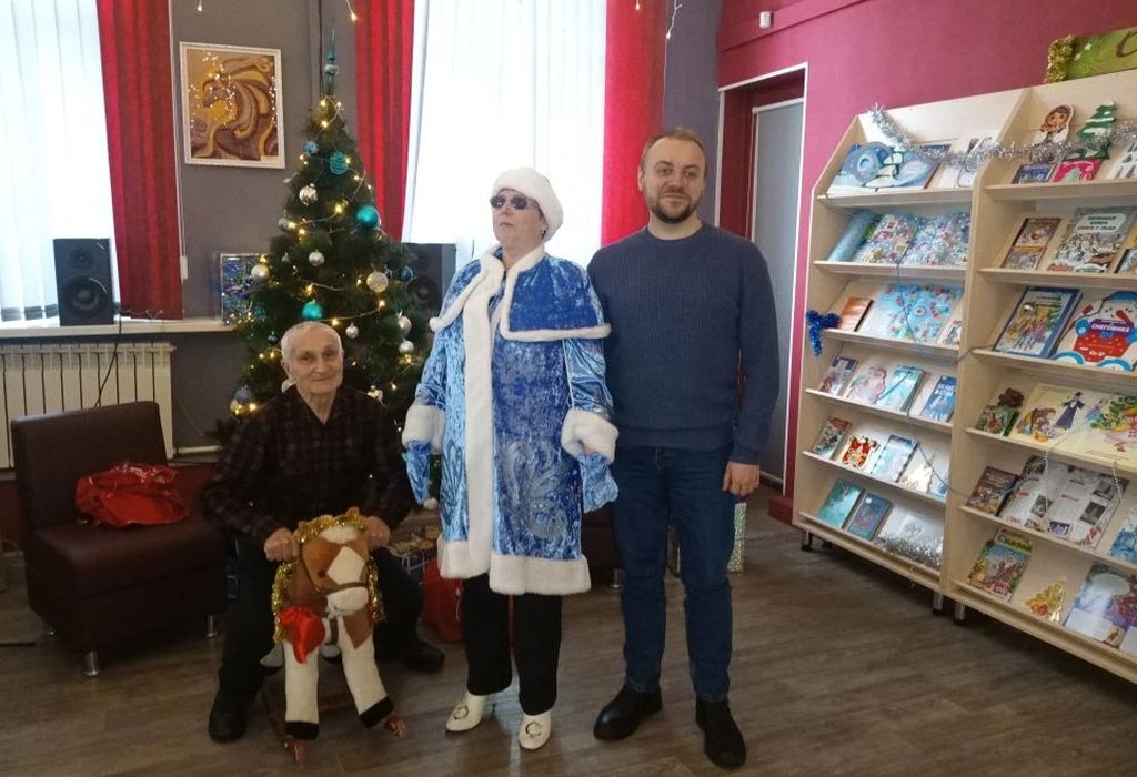 Старый Новый год в барнаульской театральной студии незрячих актёров «ВОС.Дух»