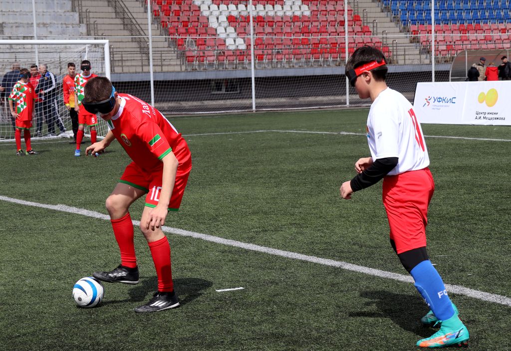В Подмосковье прошёл Открытый турнир по мини-футболу (футбол слепых)