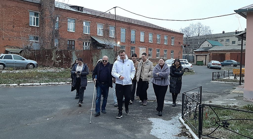 занятие на улице - сопровождение и ориентировка