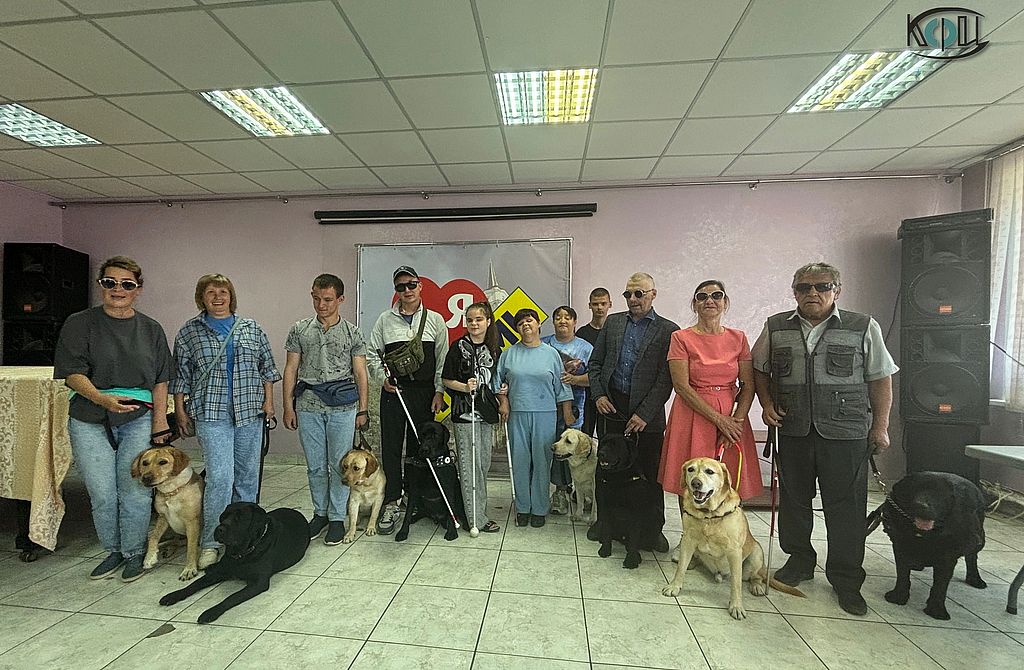 В Пермском КСРЦ ВОС провели праздник «Счастливый хвост»