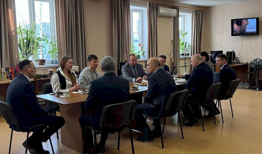 В Воронежском обществе слепых прошла встреча с прокурором области