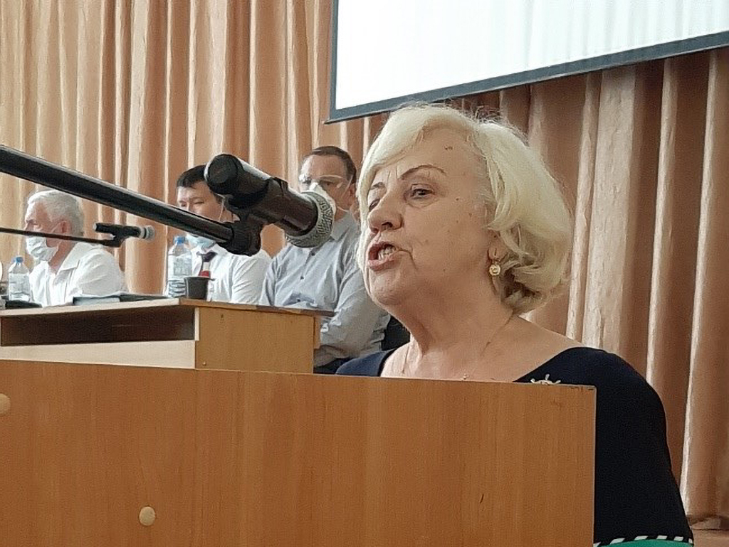 Выступление делегатов конференции в ходе прений